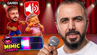 EN KOMİK SES TAKLİT OYUNU! GÜLMEKTEN GÖZÜMDEN YAŞ GELDİ!? | MIMIC PARTY screenshot 1