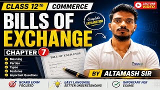 Lecture 02 | BILLS OF EXCHANGE | INTRODUCTION & JOURNAL (Part-1) | By Altamash Sir