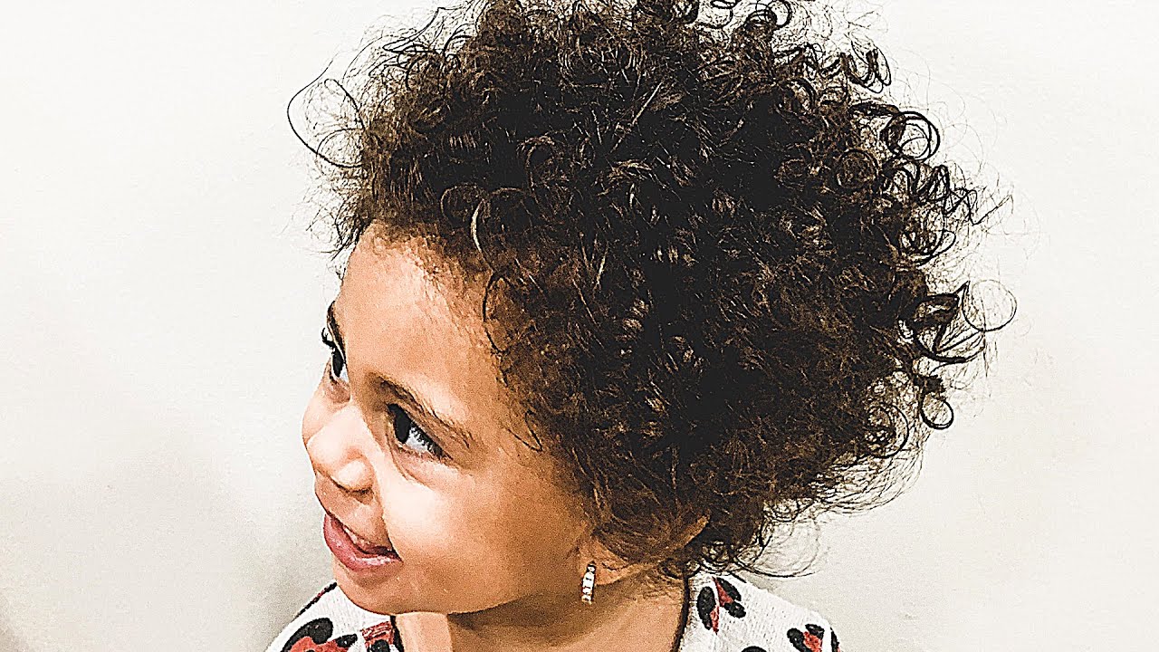How To Get Defined Curls On Mixed Toddler Finger Coils Method YouTube