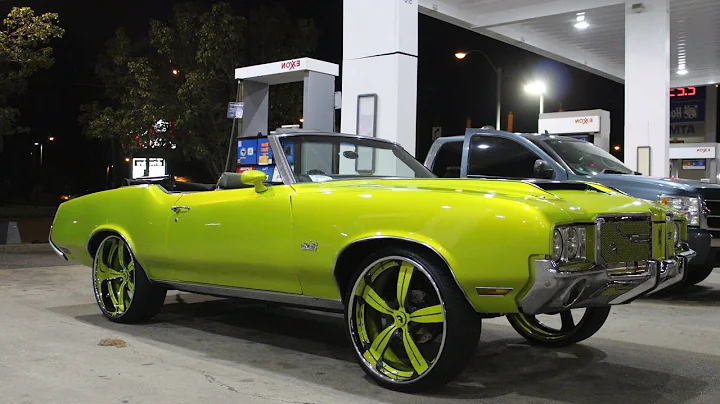 Veltboy314 - Candy Cutlass Convertible On 24" Forgiato Wheels - 2K17 Track Mania Car & Bike Show