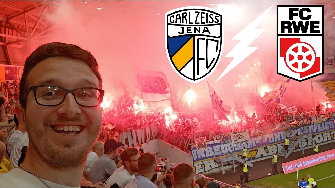 PYRO & TOR-SHOW im THÜRINGENDERBY 🔥🧨 | Carl Zeiss Jena vs. Rot-Weiß Erfurt Stadionvlog | RAWfootball