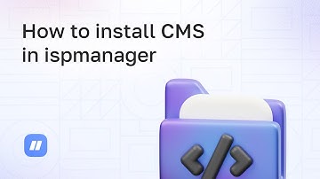 How to install CMS in ispmanager