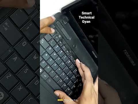 Toshiba laptop Keyboard replace #toshiba #laptop #keyboard #trending #replacement #shortfeed #shorts