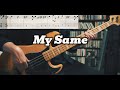 Adele - My Same (Bass Cover) TABS in Video