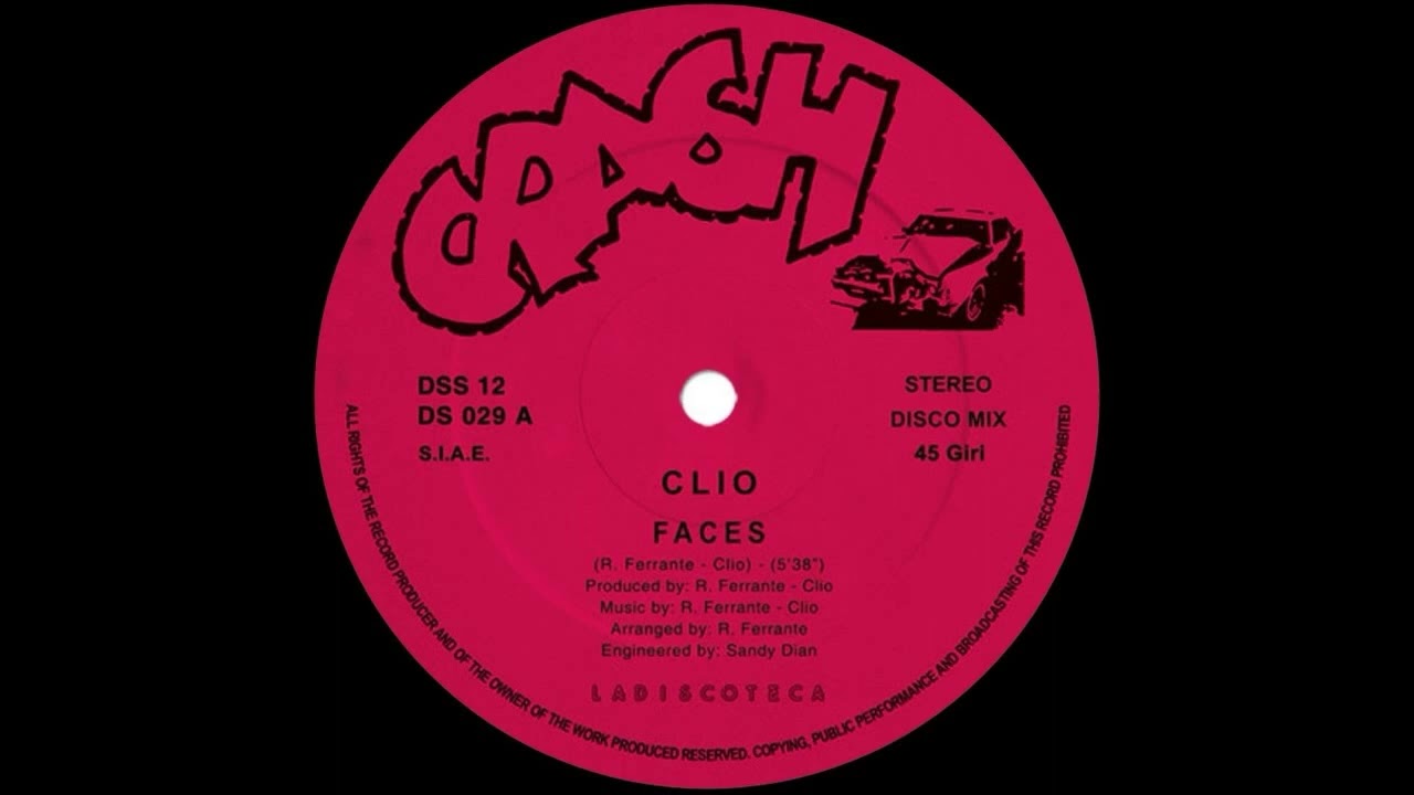 Clio - Faces (12'' Version) 1985 - YouTube