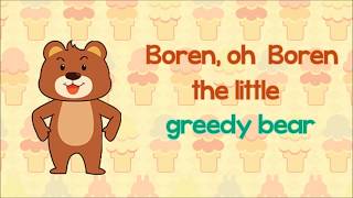 Boren the Greedy Bear - Honey Nuts