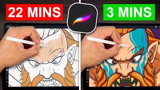 Stop Coloring Slow In Procreate (Do THIS instead)