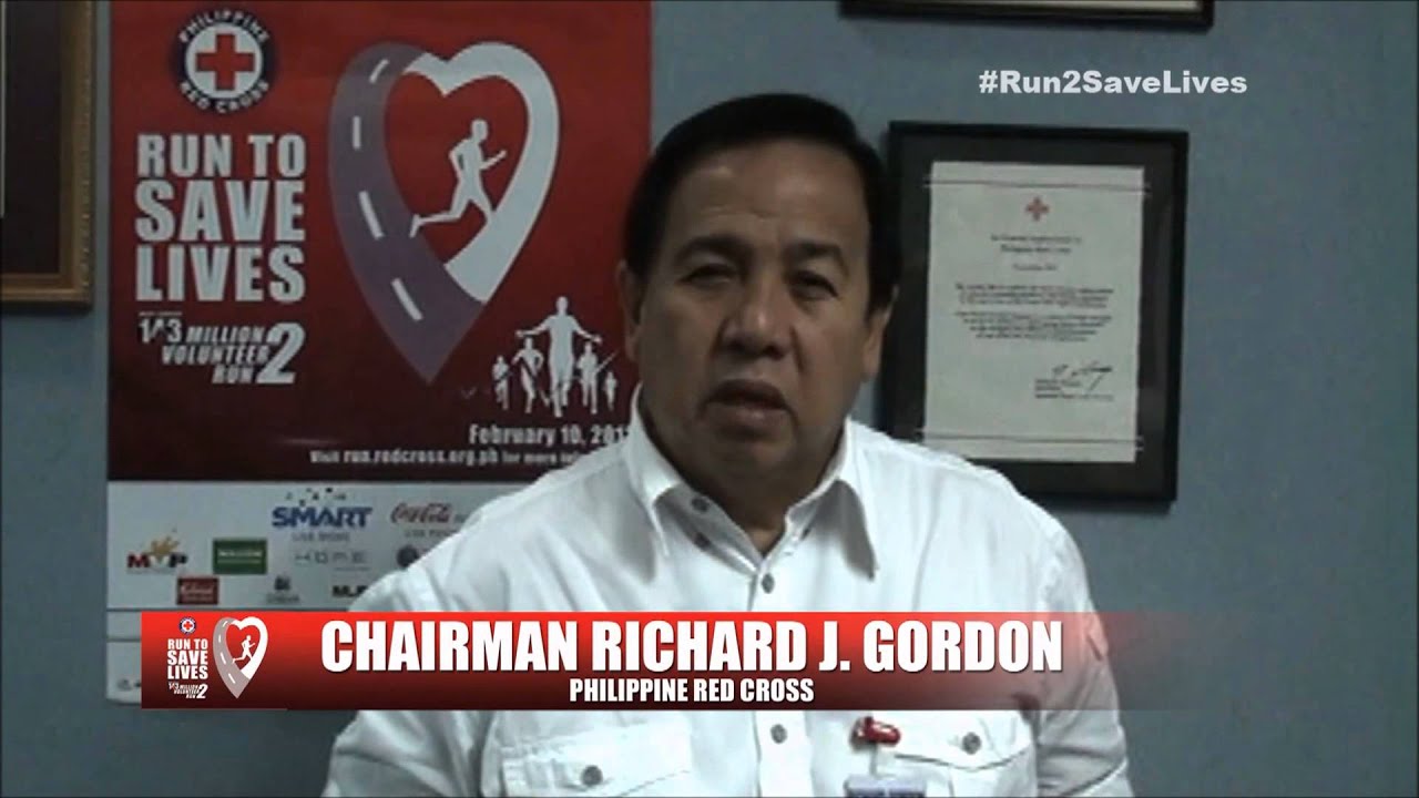 Senator Richard Gordon: Makilahok at Sumali sa Million Volunteer Run