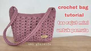 Crochet bag for beginners crochet bag tutorial mini crochet bag