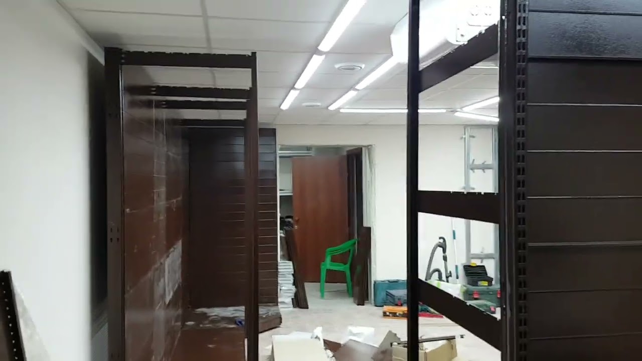 Мастер класс, сборка витрин магазина кб