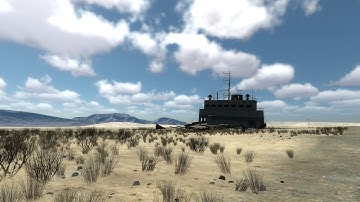 Source engine procedural sky and volumetric clouds