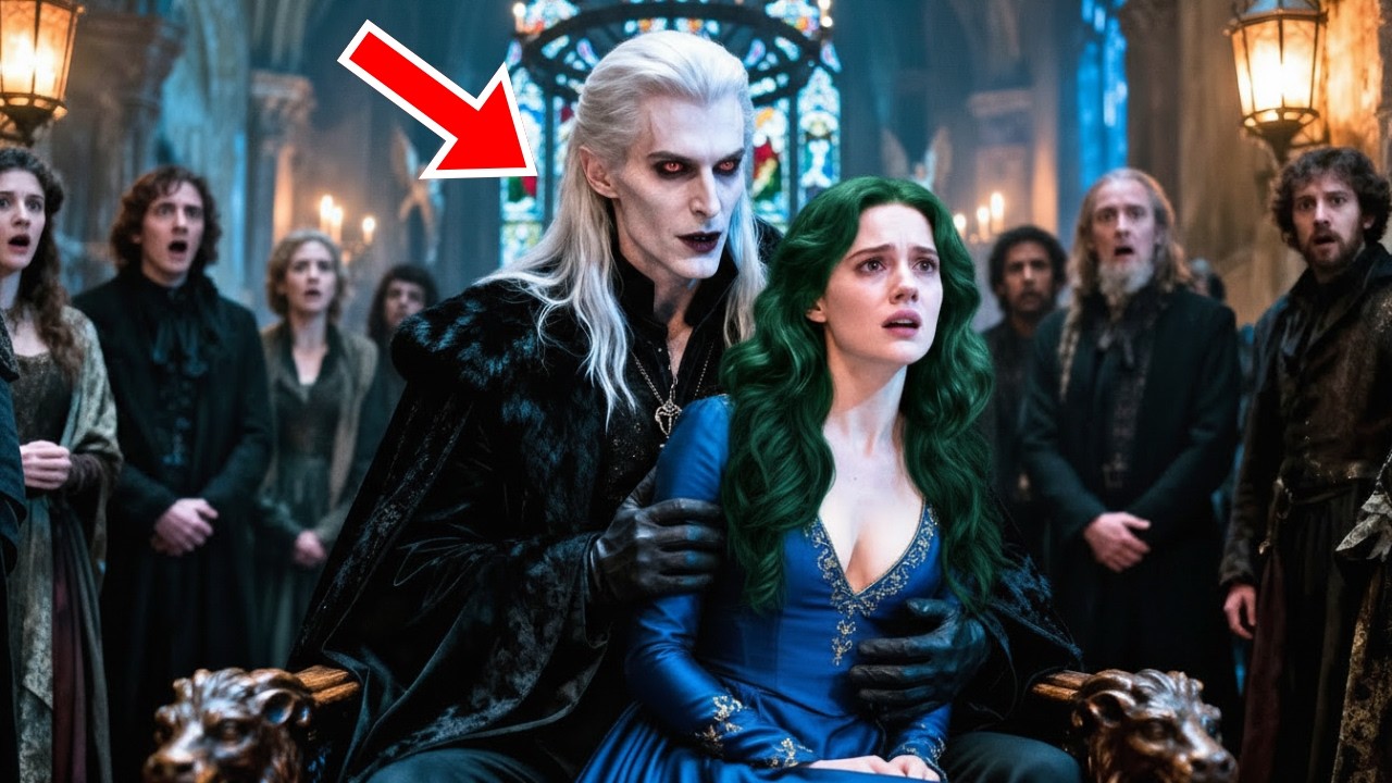 Se sentó en el regazo de un rey vampiro para escapar de su ex tóxico — su susurro lo cambió todo esa