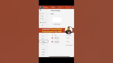 Convert PowerPoint to PDF Without Losing Quality 💯| PowertPoint Tips and Tricks #shorts