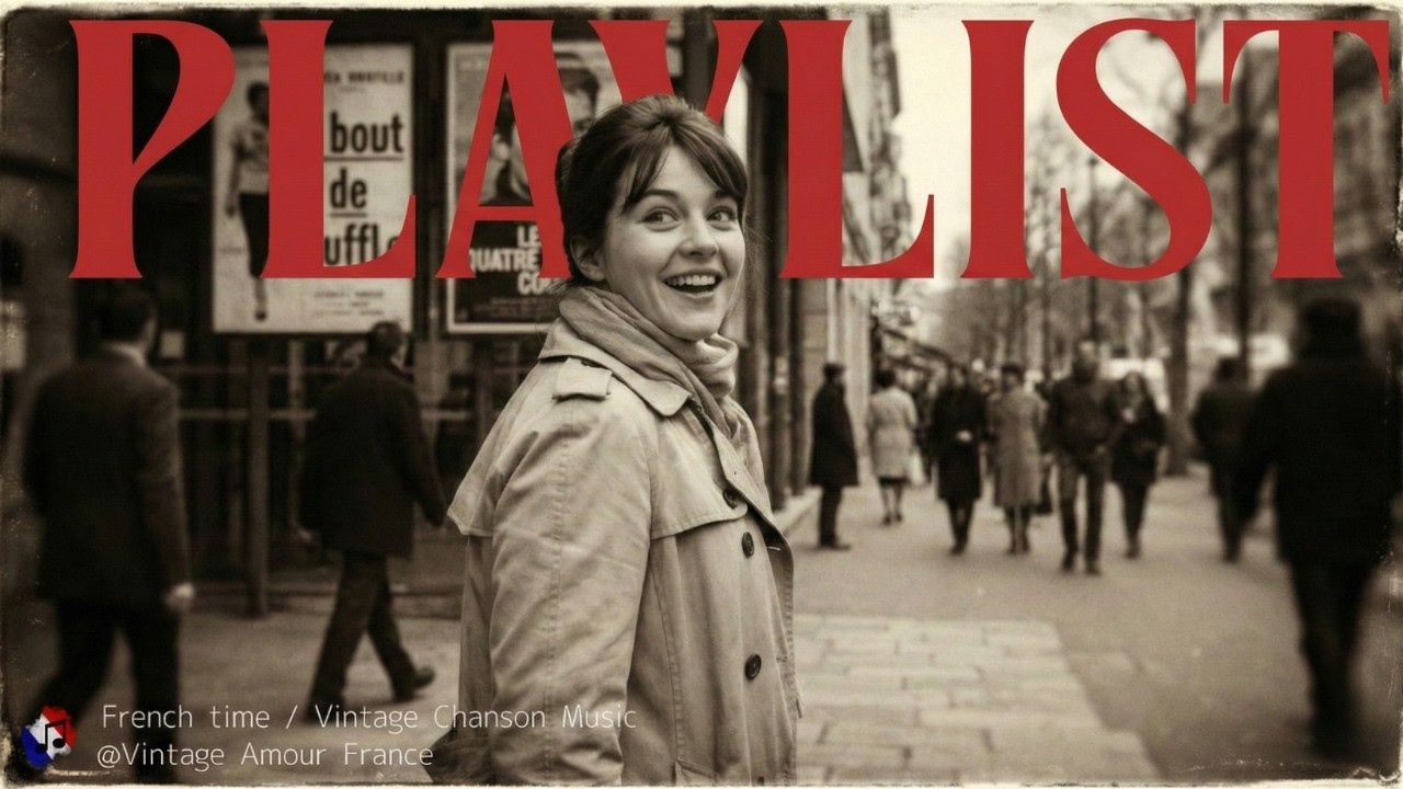 French Paris Chanson🎼Un Voyage Romantique Entre Mélodies Douces et Émotions Sous le Ciel de Paris