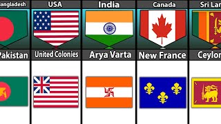 What Is The Old Name Of Different Countries