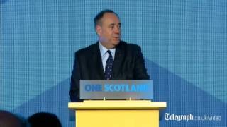 Alex Salmond concedes defeat in Scottish independence referendum