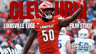 College Football’s Next Breakout Star | Louisville EDGE Clev Lubin Film Study