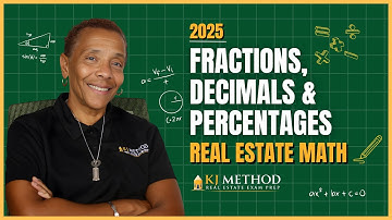 🧮 Wiskunde voor het examen onroerend goed: breuken, decimalen en percentages vereenvoudigd