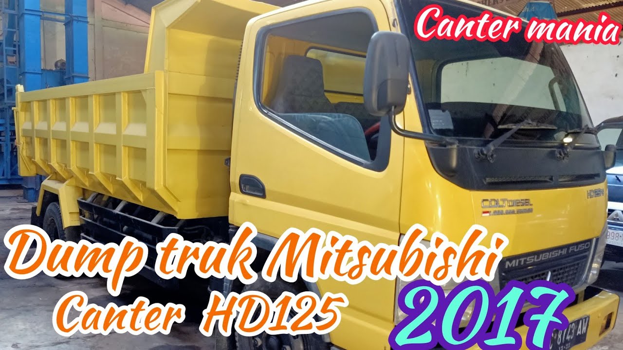  JUAL  MURAH Dump  truk  Mitsubishi canter HD125 TAHUN 2021 