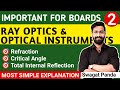 1.2 | Class 12 | TOTAL INTERNAL REFLECTION | IMPORTANT FOR BOARDS | SWAGAT PANDA