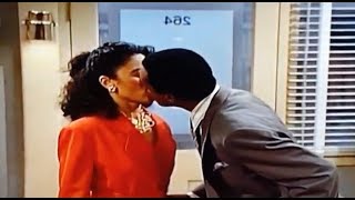 A Different World: 5x17 - Whitley and Byron share a Kiss