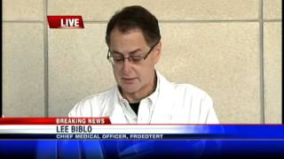 RAW: Froedtert comments on 3 injured in shooting