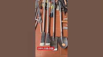 XẺNG XÚC VÀ DẦM ĐÁNH CÂY THÉP NHÍP XE