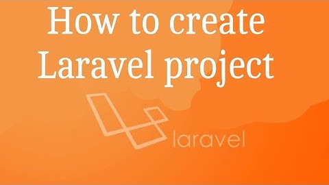 Laravel project create (1)