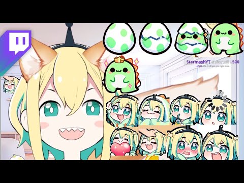 ⚡Pikamee shows her New Intros & Backgrounds 