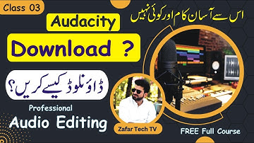 03 How to Download and Install Audacity Audio Editor | Best Free Audio Editing Software Download