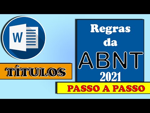 Vídeo: Os títulos dos capítulos devem ser em maiúsculas?