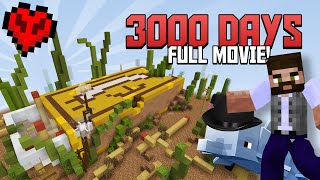 3000 days FULL MOVIE | Hardcore Minecraft 1.19 let's play!