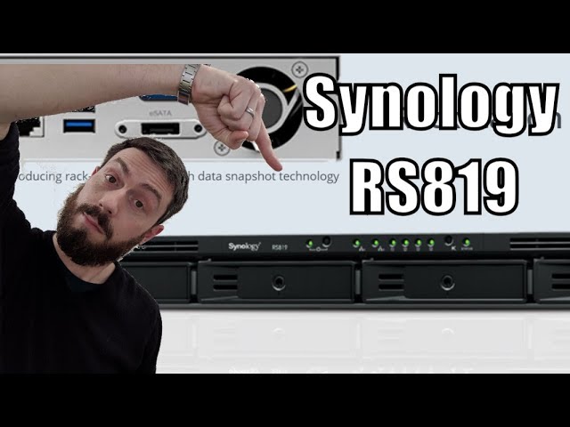 Synology RS819 4 Bay RackStation NAS for Business in 2019 - YouTube
