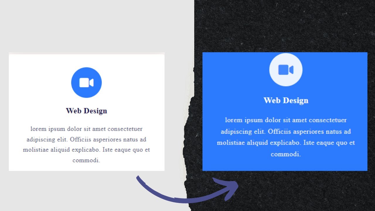 Responsive Our Services Section With Only HTML & CSS - YouTube