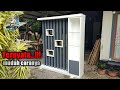 CARA mudah membuat PARTISI || sekat ruangan minimalis #tutorial #partisi