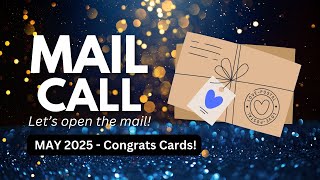 🔴 LIVE MAIL CALL - Let's chat & open the mail! Congrats Cards! (May 2025)