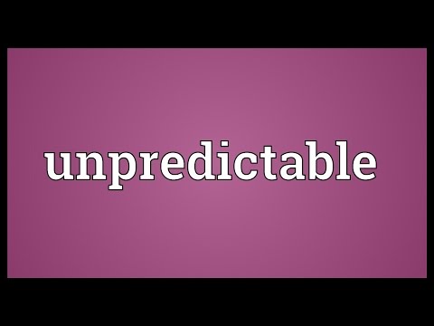 Unpredictable Meaning