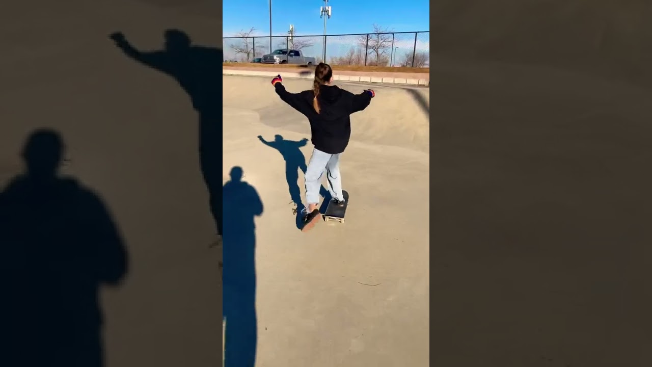 Skating in Sand SkatePark
