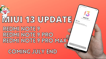 Redmi Note 9 Series MIUI 13 Update With Android 12 Coming JULY End 😍😍| Technical Arts