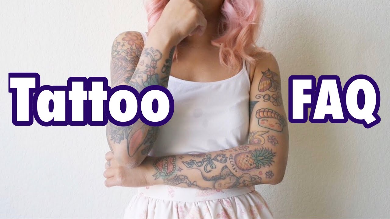 ♡ MY TATTOO FAQ | Talking About My Tattoos | xsakisaki ♡