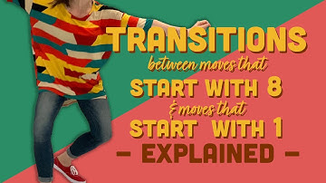 Transitions Between Moves that start with 8 vs 1 - Explained - for  Lindy Hop & Swing Dance