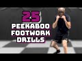 Peekaboo boxing  25 footwork drills boxingtraining miketyson peekaboo boxing boxeo