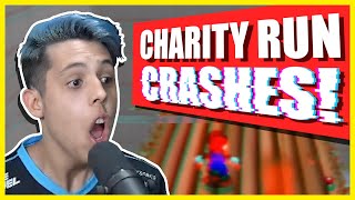 Mario 64 Speedrun for Charity DIES EMBARRASSINGLY!