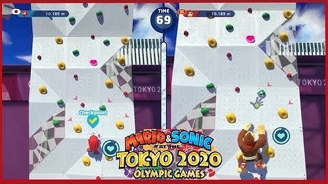 Mario & Sonic at the Tokyo 2020 Olympic Games - Escalade Gameplay