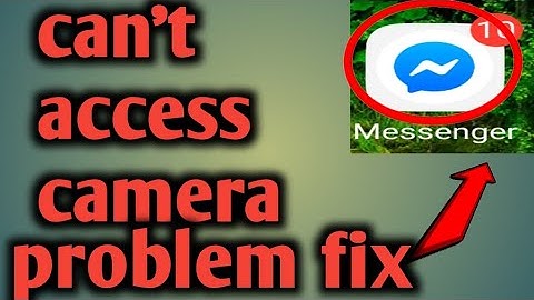 Fix messenger can