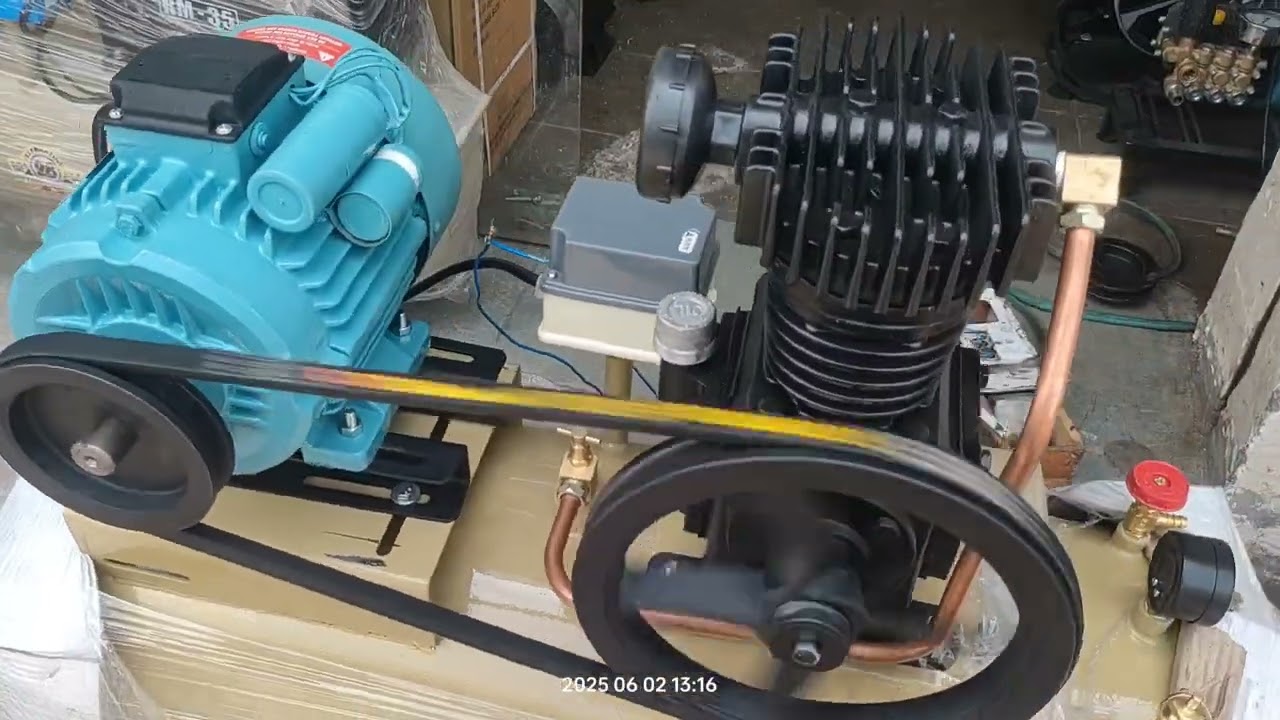 ☎️9727503564 For Order Air Compressor 250 Pound Double Piston with 1.5 H.P. Copper Motor 