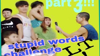STUPID QUESTIONS CHALLENGE 😂 PART 3!!!(HAHAHA LT)