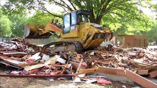 Demolition of land for Cotton Groves Development