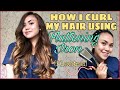 HOW TO CURL HAIR USING FLATTENING IRON / PLANTSA