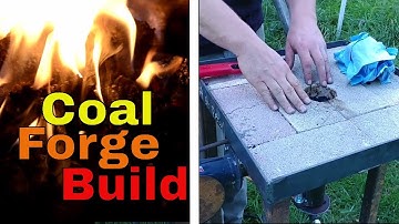Building a Coal Forge at Home (Part 3: Blower, Bricks, Assembly)